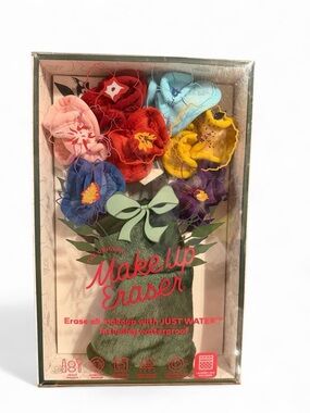 MakeUp Eraser Floral Bouquet Makeup Remover Cloth Set